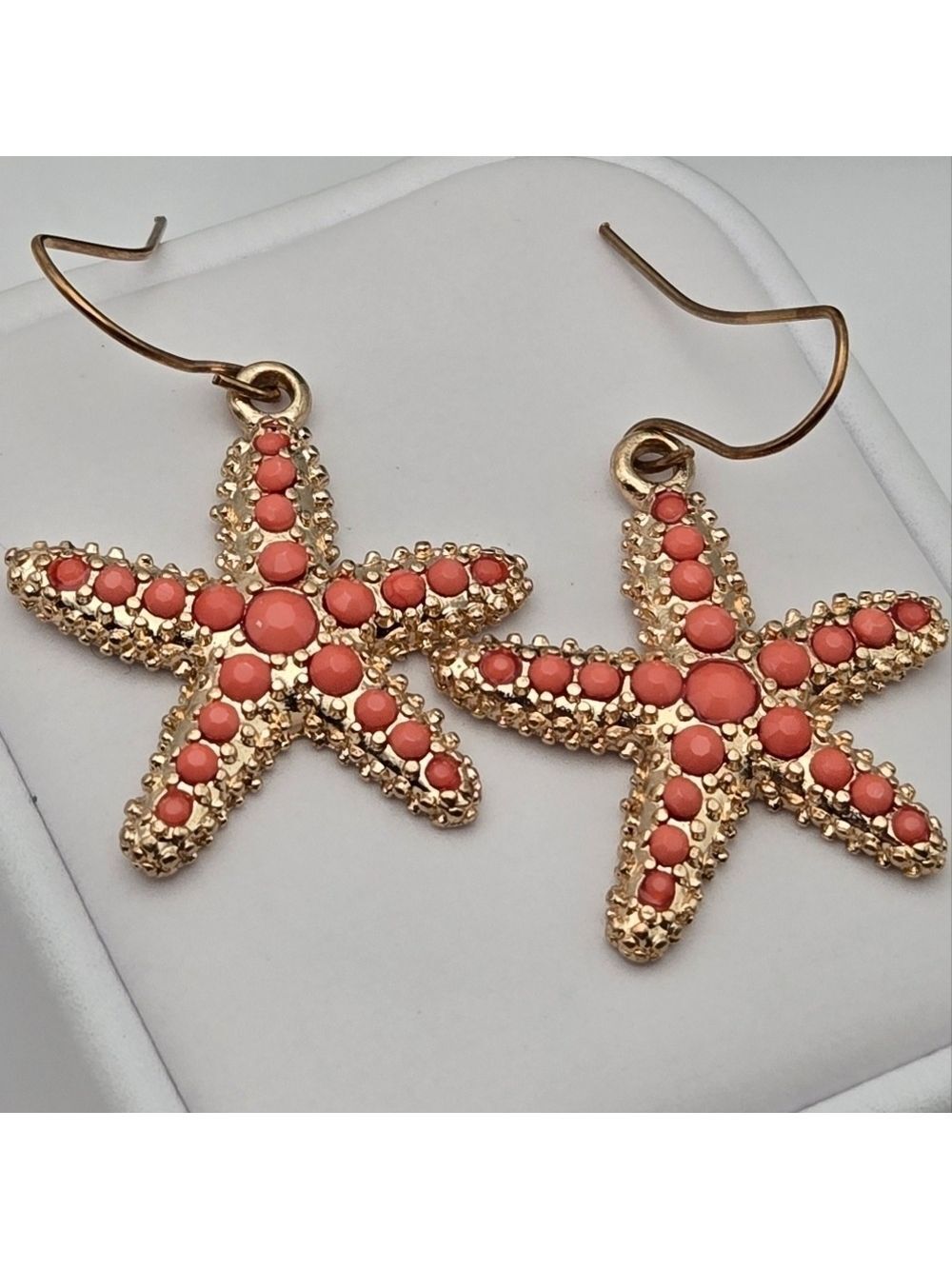 ✨2/$10✨ Gold Starfish Earrings Coral Beach Fashion Jewelry